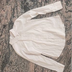 Pink and white button down J crew